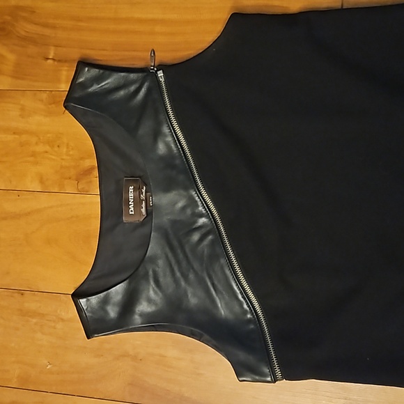 NWOT Danier leather dress - Picture 2 of 5